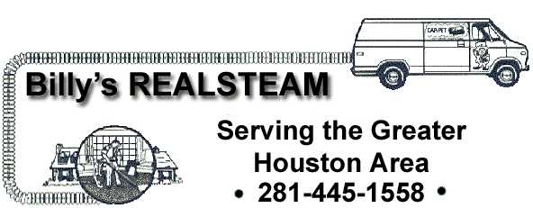 Billy's Realsteam Cleaning Carpets, Rugs and Upholstery with Bane-Clene Truckmount carpet cleaning equipment