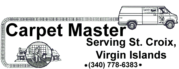 Carpet Masters cleaning carpets in the Virgin Islands