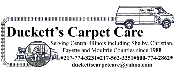Duckett's Carpet Care Cleaning Carpets, Rugs and Upholstery in Illinois
