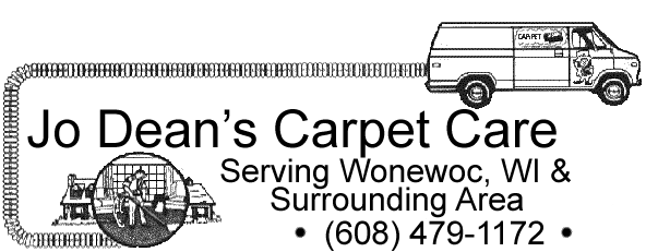 Jo Dean's Carpet Care in Wisconsin Cleaning Carpets, Rugs and Upholstery Using the Truckmounted Bane-Clene Carpet Cleaning System
