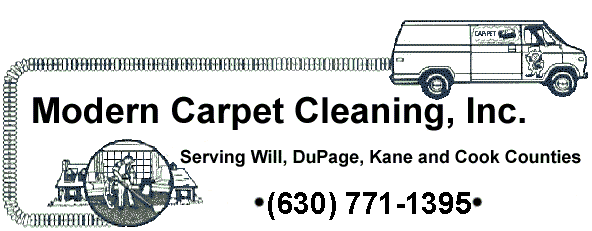 Modern Carpet Cleaning in Dupage, Kane, Cook counties in Illinois