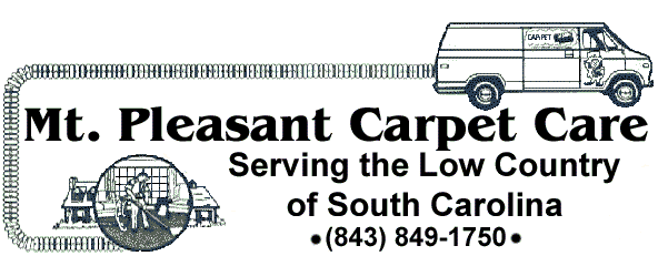 Mt. Pleasant Carpet Care cleaning carpets, rugs and upholstery in South Carolina using the Bane-Clene truckmounted carpet cleaning machine