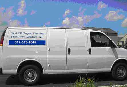 TM and TM Carpet, Tile and Upholstery Cleaning in Indianapolis Using Bane-Clene Truckmounted Carpet Cleaning Equipment