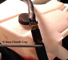 Temporary coolant line