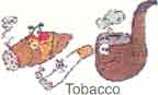 Ozone and tobacco smoking odor