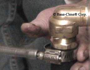 secure the hoses