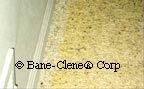 Yellowed carpet from BHT - supplied by Beaulieu of America