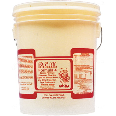 PCA™ Formula 4 High-pH Heavy-Duty Extraction Powdered Cleaning Agent  - 40 lb. Pail