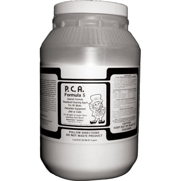 PCA™ Formula 5 Powdered Extraction Carpet Cleaning Detergent - 6 lb. Jar