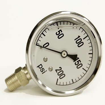 Solution Pressure Gauge