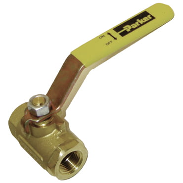 Filter shut-off valve 3/8" for truckmount auxillary tanks