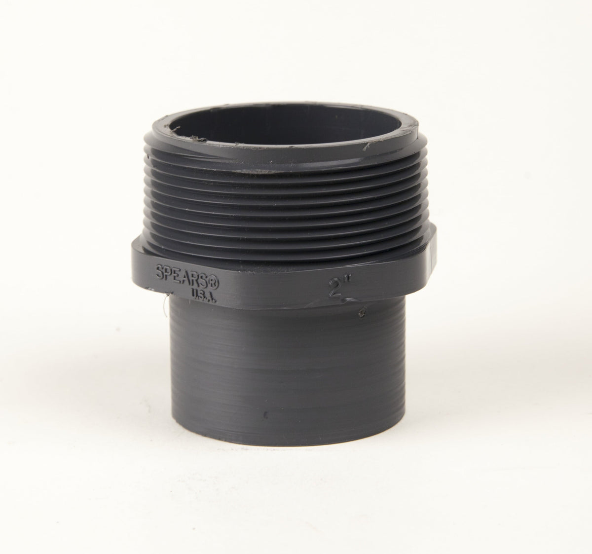 2" PVC MIP Straight Threaded Fitting