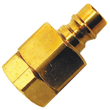 Male Brass Nipple with double shut off