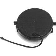 Black cap for 3 inch knife valve black