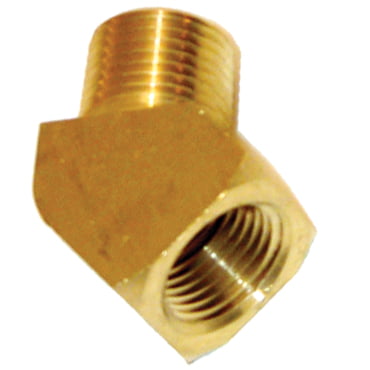 Brass Street Elbow 45 Degree 1/2 inch