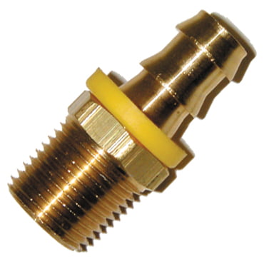 1/2 inch HS 1/2 inch MPT Hose Brass Barbed Insert