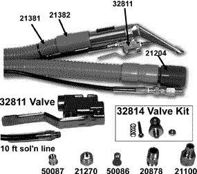Upholstery / Car Detailer Stem Repair Kit